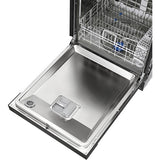 Midea - 24" Front Control Dishwasher, 52 dBA, Hybrid Tub - MDF24P1BBB