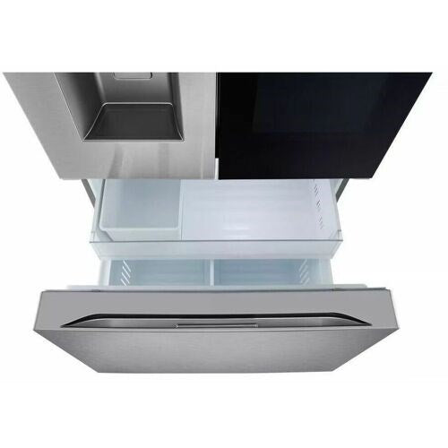 LG - 25 CF Counter Depth Max InstaView DID French Door with Dual Ice - LF26C6360S