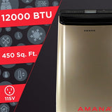 AMANA - 12,000 BTU Portable AC | AMAP121AD-2
