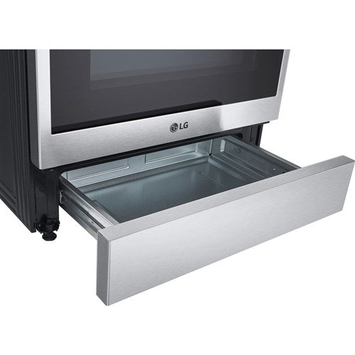 LG - 6.3 CF Dual Fuel Slide-In Range, ProBake Convection InstaView, Air Fry - LSDL6336F