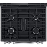 LG - 5.8 CF Gas Single Oven Slide-In Range, EasyClean Plus Self Clean, ThinQ - LSGL5831F