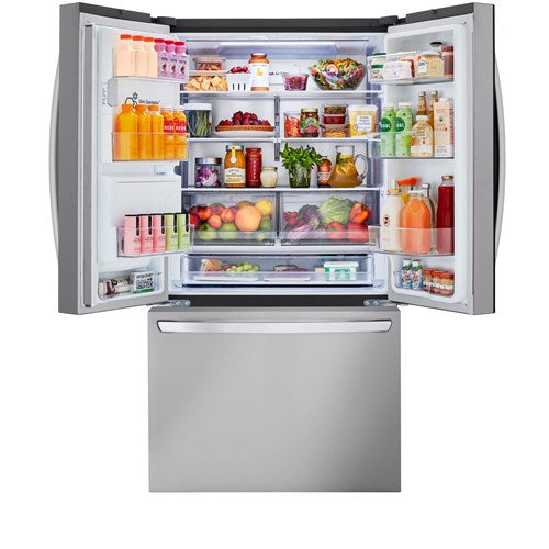 LG - 31 CF 3 Door French Door, Ice and Water with Dual Ice - LRFXS3106S