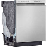 LG - 24" Front Control Dishwasher, 48 dBA, QuadWash, EasyRack Plus, 3rd Rack - LDFN4542S