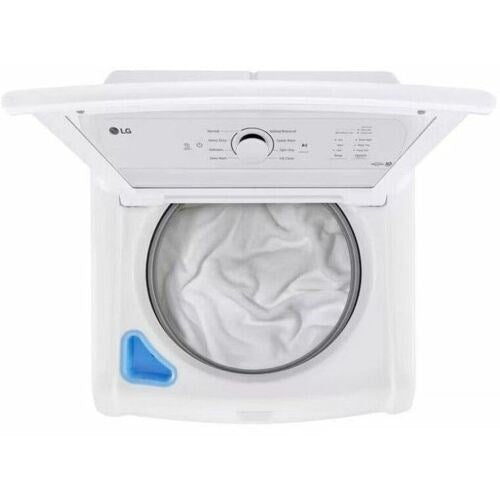 LG - 4.1 CF Ultra Large Capacity Top Load Washer, Impeller - WT6100CW