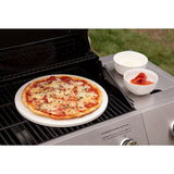 Cuisinart Grill - Deluxe Pizza Set Includes Cordierite Stone, Pizza Cutter and Peeler - CPS-515