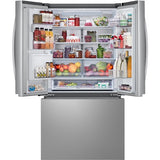 LG - 26cu.ft. Counter Depth MAX, Dual Ice maker with Craft ice, I+W Dispenser - LRRXC2606S