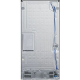 LG - 25 CF Standard Depth Max French Door with Dual Handle, 33 Wide, Dual Ice - LF25H6330S