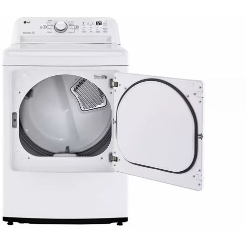 LG - 4.3 CF Top Load Washer (WT7005CW) & 7.3 Electric Dryer (DLE7000W) - WT7005CW-E-KIT