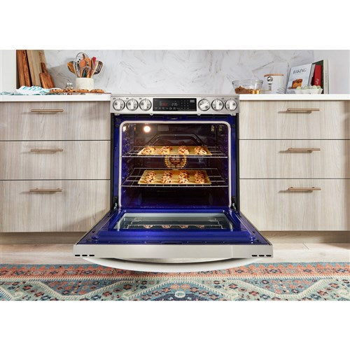 LG - 6.3 CF / 30" Smart Induction Slide-In Range with ProBake Convection - LSIL6336FE