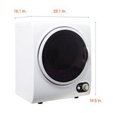 Magic Chef - 1.5 Cu Ft Compact Dryer - MCSDRY15W