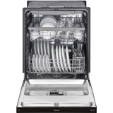 LG - 24" Front Control Dishwasher, 48 dBA, QuadWash, EasyRack Plus, 3rd Rack - LDFN4542B