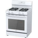 Midea - 30" Gas Range with Steam Clean - MGR30S2AWW
