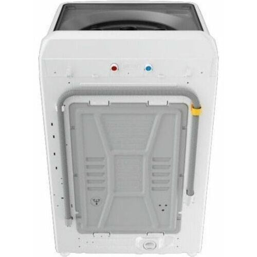 Midea - 4.1 CF Top Load Washer, Agitator, Stainless Tub - MLTW41A1BWW