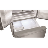 Sharp - 28.9 CF French Door, Dispenser - SJF2955KS