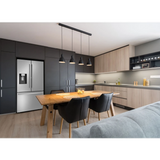 Sharp - 28.9 CF French Door, Dispenser - SJF2955KS