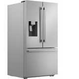 Sharp - 28.9 CF French Door, Dispenser - SJF2955KS