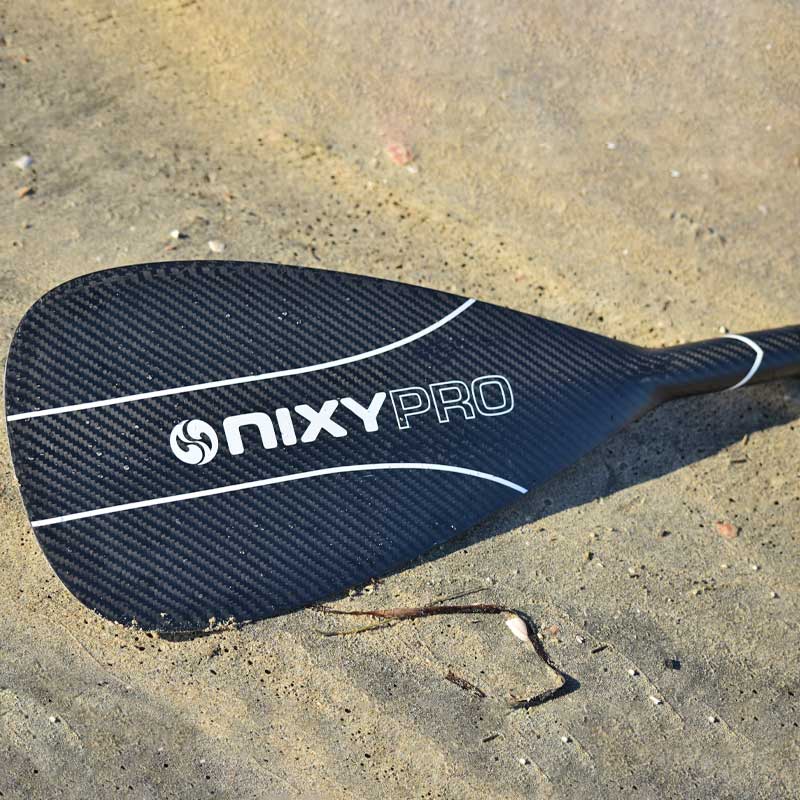 NIXY - 3-Piece Adjustable 100% 3K Color Carbon Fiber SUP Pro Paddle