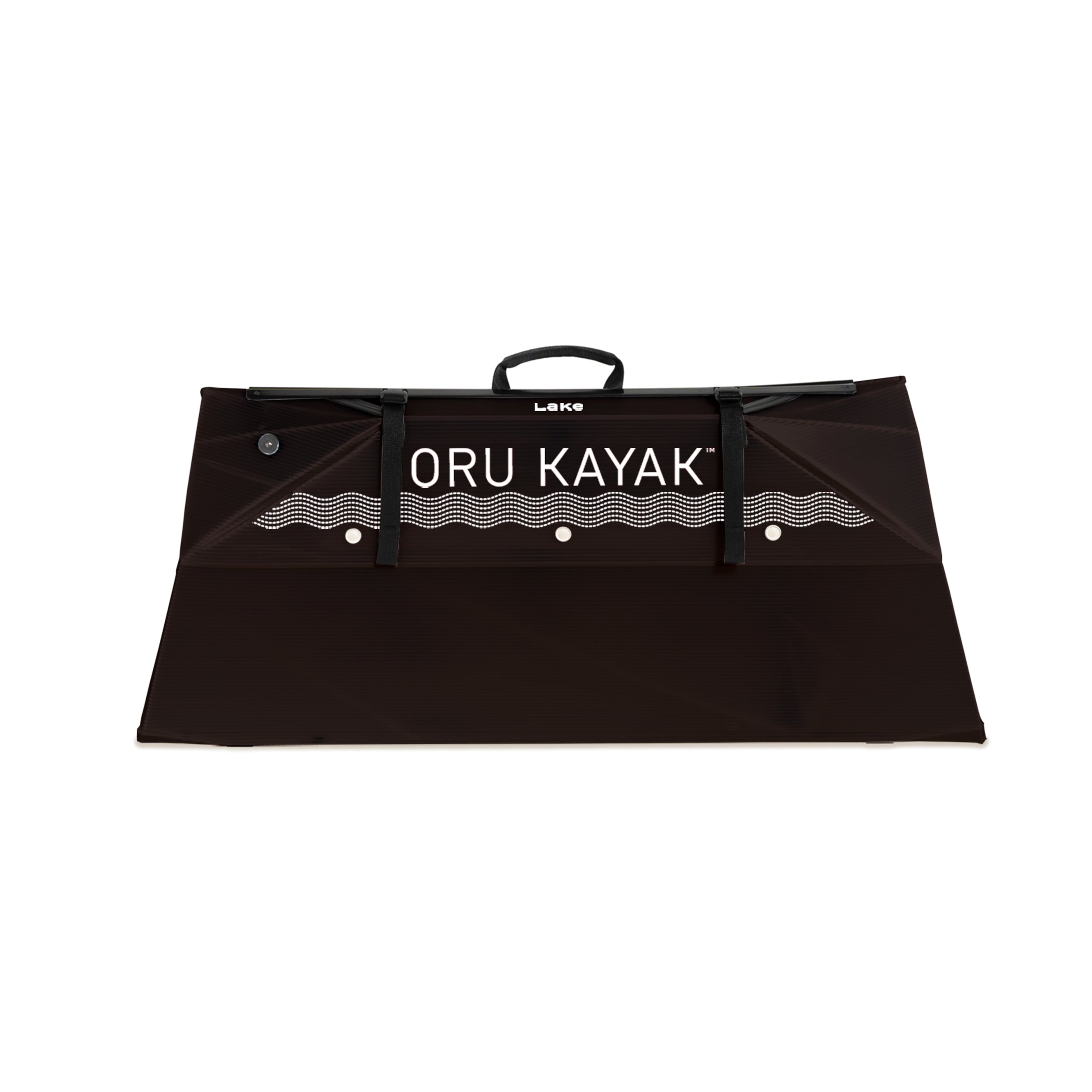 Oru Lake Sport - Folding Kayak - 9' Length, 18 lbs weight - Black Edition