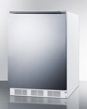 Summit - 24" Wide Built-In Refrigerator-Freezer | CT661WBISSHH