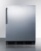 Summit - 24" Wide Built-In Refrigerator-Freezer | CT663BKCSS