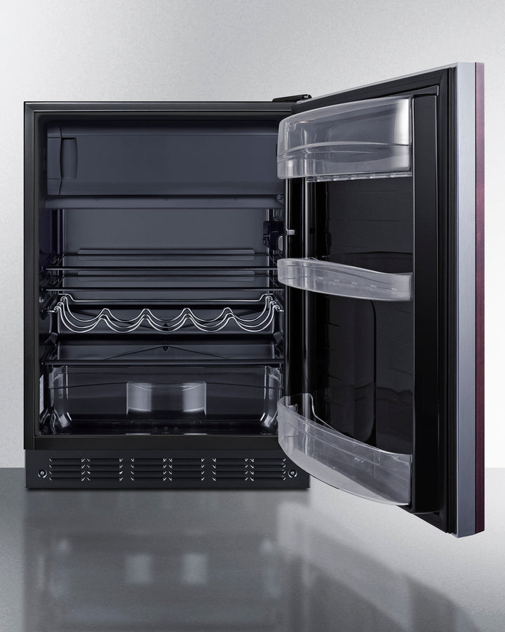 24" Wide Refrigerator-Freezer, ADA Compliant (Panel Not Included) | CT66BK2SSIFADA