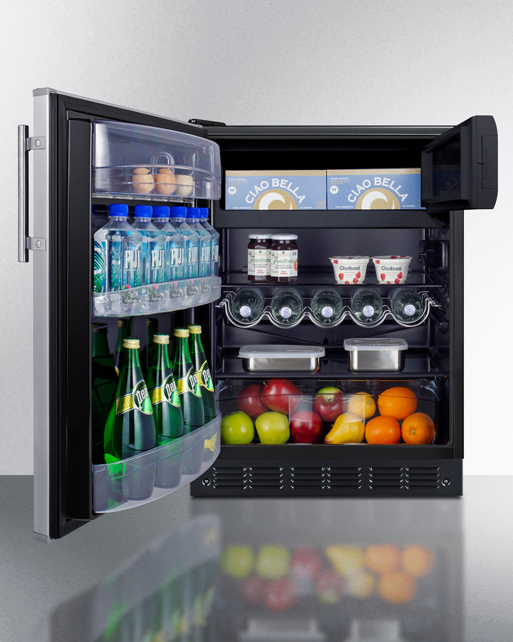 24" Wide Refrigerator-Freezer |  CT66BK2SSLHD