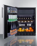 24" Wide Refrigerator-Freezer |  CT66BK2SSLHD
