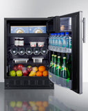 24" Wide Refrigerator-Freezer | CT66BK2SSRS