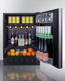 Summit - 24" Wide All-Refrigerator (Panel Not Included) | FF6BK2SSRSIF