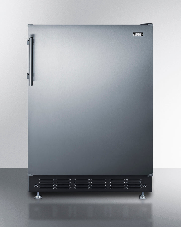 Summit - 24" Wide All-Refrigerator | FF708BLSSRS