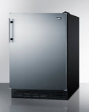 Summit - 24" Wide All-Refrigerator, ADA Compliant (Panel Not Included) | FF708BLSSIFADA