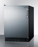 Summit - 24" Wide All-Refrigerator, ADA Compliant | FF6BK2SSADALHD