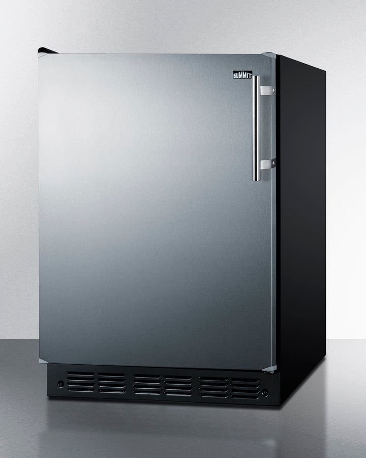 Summit - 24" Wide All-Refrigerator | FF708BLSSLHD