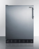 Summit - 24" Wide All-Refrigerator | FF708BLSSLHD