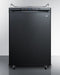 Summit - 24" Built-in Beer Dispenser, Auto Defrost with Black Exterior Finish No Tapping Equipment Included | SBC635MBI7NK