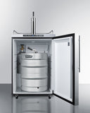 Summit - Commercial Kegerator – Stainless Steel Door with Thin Handle | SBC635MOS7HV