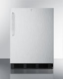 Summit - 24" W Stainless Steel Outdoor Weatherproof Refrigerator - 115 Volts | SPR7BOSSTADA