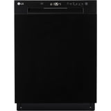 LG - 24" Front Control Dishwasher, 52 dBA, AutoLeak Protection, Dynamic Dry - LDFC2423B