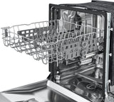 LG - 24" Front Control Dishwasher, 52 dBA, AutoLeak Protection, Dynamic Dry - LDFC2423W