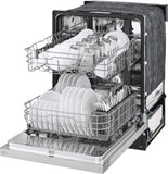 LG - 24" Front Control Dishwasher, 52 dBA, AutoLeak Protection, Dynamic Dry - LDFC2423V