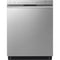 LG - 24" Front Control Dishwasher, 48 dBA, QuadWash, EasyRack Plus, 3rd Rack - LDFN4542S