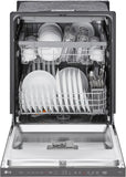 LG - 24" Top Control Dishwasher, 46dB, Hidden Count Down Timer, 3rd Rack - LDPH5554D
