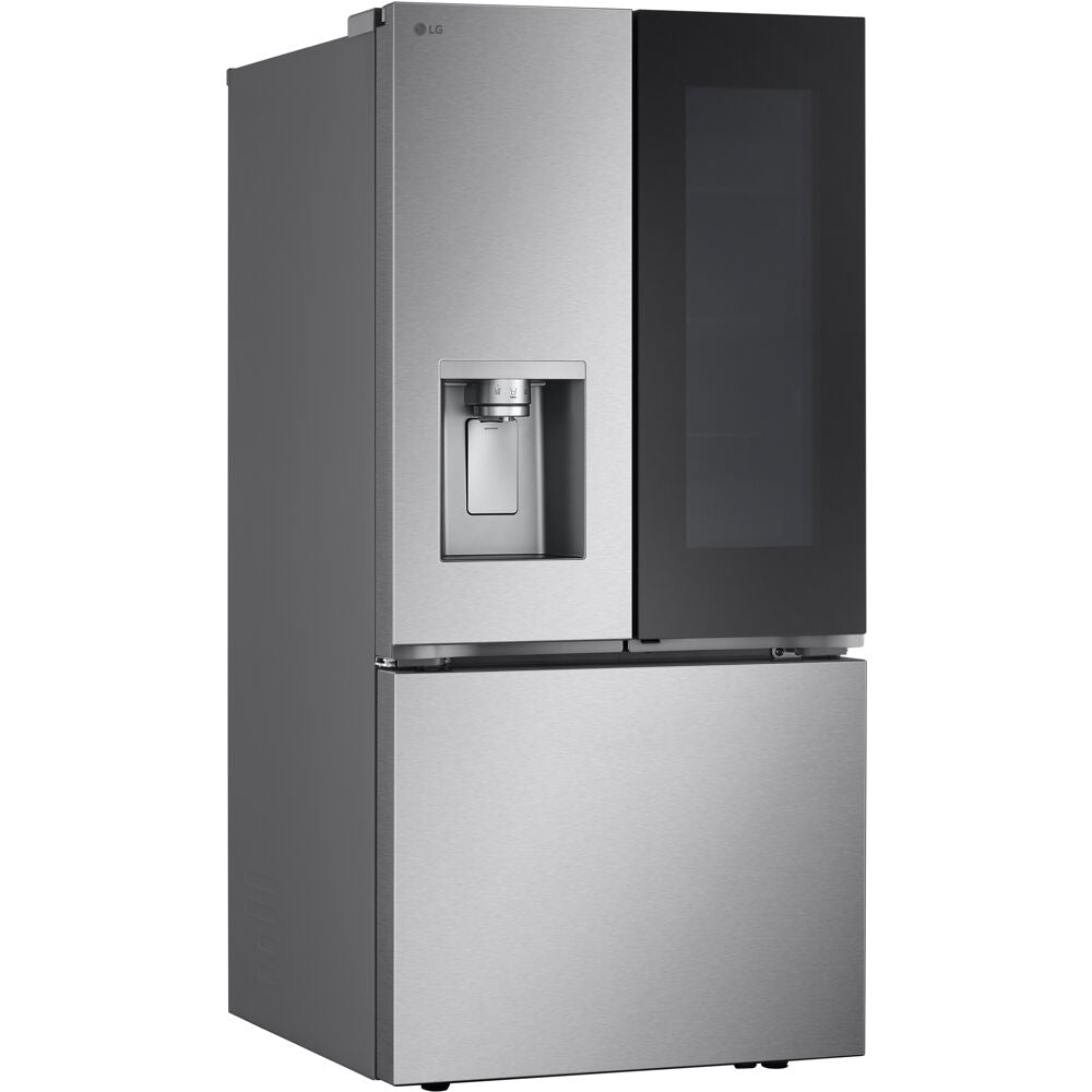 LG - 31 CF Standard Depth Max 3 Door Ref,InstaView DID,Dual Ice,Pocket Handle - LF25S6560S