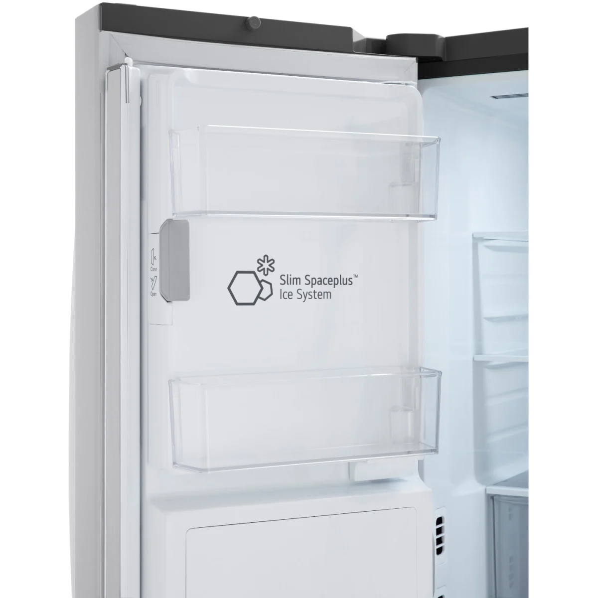 LG - 25 CF Counter Depth Max InstaView DID French Door with Dual Ice - LF26C6360S