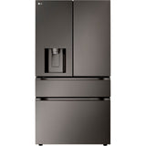 LG - 29 CF 4-Door French Door Refrigerator, Full Convert Drawer,Pocket Handle - LF29S8330D