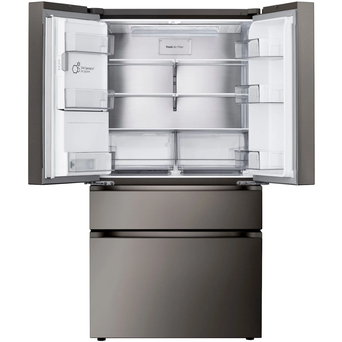 LG - 29 CF 4-Door French Door Refrigerator, Full Convert Drawer,Pocket Handle - LF29S8330D