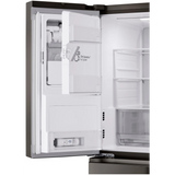 LG - 29 CF 4-Door French Door Refrigerator, Full Convert Drawer,Pocket Handle - LF29S8330D