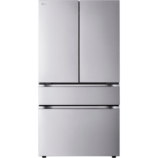 LG - 30 CF 4-Door French Door Refrigerator, Full Convert Drawer,Pocket Handle - LF30S8210S