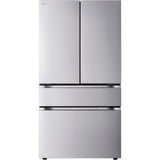 LG - 30 CF 4-Door French Door Refrigerator, Full Convert Drawer,Pocket Handle - LF30S8210S