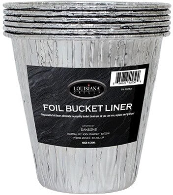 Louisiana Grills Foil Bucket Liners (6 pk)